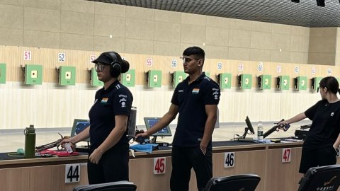 India’s rifle and pistol mixed teams miss out on medal in Ningbo