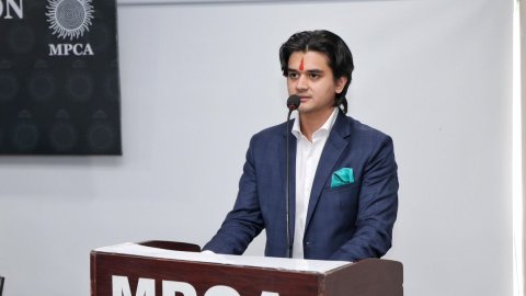 Mahanaaryaman Scindia assumes charge as Madhya Pradesh Cricket Association chief