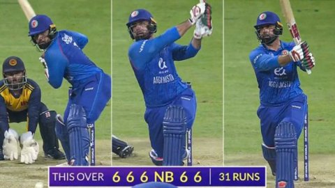  6,6,6,6,6,6- Mohammad Nabi ने बनाया गजब World Record, 40 साल की उम्र में रच डाला इतिहास 