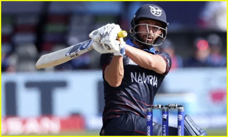ZIM vs NMA 3rd T20: जान फ्राइलिंक ने 14 गेंदों पर चौके-छक्के से ठोके 68 रन, नामीबिया ने जिम्बाब्वे को दिया 205 रनों का लक्ष्य