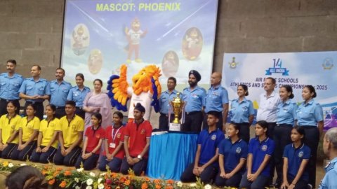 Over 600 students to participate in All India Air Force Schools Athletics Championship in Chandigarh