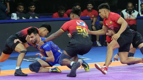PKL 12: Arjun Deshwal leads Tamil Thalaivas to thrilling win over Bengaluru Bulls