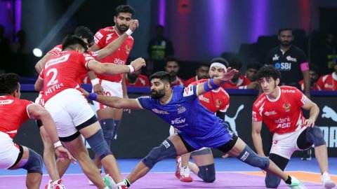 PKL 12: Jaideep Dahiya’s high-five powers Haryana Steelers’ to narrow win over Gujarat Giants