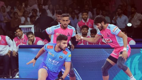 PKL 12: Nitin, Ali Samadi shine as Pink Panthers beat Bengal Warriorz, take top spot