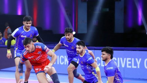 PKL 12: Sumit Sangwan leads all-round charge as UP Yoddhas decimate Tamil Thalaivas