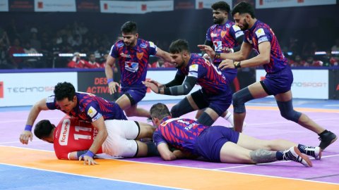 PKL 12: Super 10 from Ashun Malik helps Dabang Delhi win over Gujarat Giants