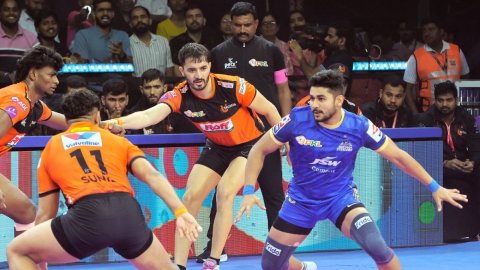 PKL Season 12: Naveen, Shivam Patare shine as Haryana Steelers stun U Mumba in tie-breaker thriller