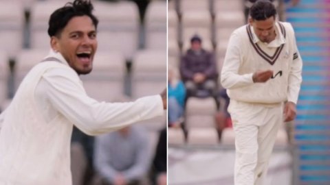 WATCH: Rahul Chahar ने इंग्लैंड में काउंटी डेब्यू पर 10 विकेट लेकर मचाया धमाल, 166 साल पुराना अनोखा 