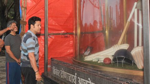 Sachin Tendulkar inaugurates revamped Shivaji Park Gymkhana in Mumbai