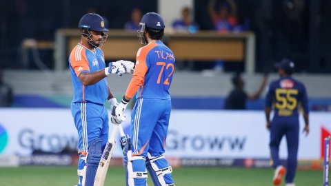 ஆசிய கோப்பை 2025: அபிஷேக், திலக், சஞ்சு அதிரடி; இலங்கை அணிக்கு 203 டார்கெட்!