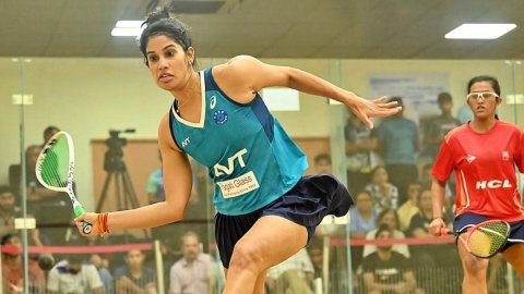 Sanya and Unnati shine in Indian squash tour-2 PSA challenger