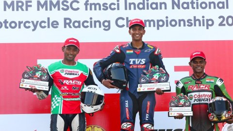 Sarthak Chavan bounces back with a brilliant win in INMRC