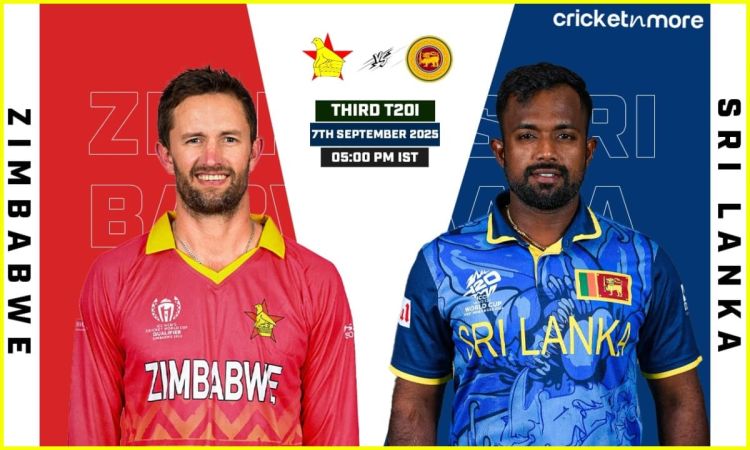 ZIM vs SL 3rd T20: श्रीलंका ने टॉस जीतकर चुनी गेंदबाज़ी, यहां देखें दोनों टीमों की प्लेइंग XI