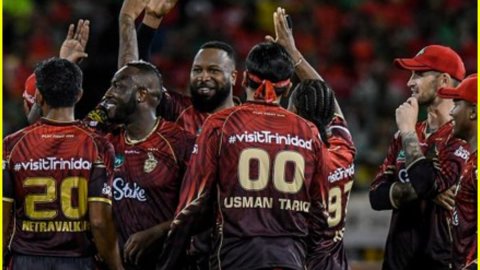 Trinbago Knight Riders बनी CPL 2025 की चैंपियन , Final मुकाबले में गुयाना अमेज़न वारियर्स को 3 विकेट Trinbago Knight Riders बनी CPL 2025 की चैंपियन , Final मुकाबले में गुयाना अमेज़न वारियर्स को 3 विकेट