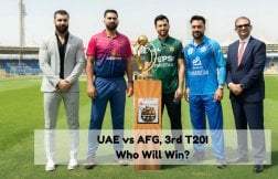 United Arab Emirates vs Afghanistan, 3rd T20I- Who will win today's UAE vs AFG match?