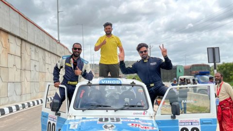 Vinod Singh-Shailendra Singh win maiden Dakshin Dare crown, Rajendra RE tops overall bikes class