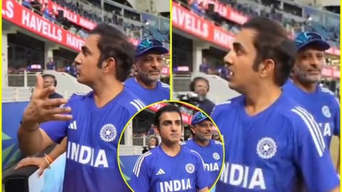 Gautam Gambhir ने लिए पाकिस्तानी टीम के मज़े, Team India के खिलाड़ियों को ड्रेसिंग रूम से बुलाकर दिय