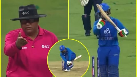 AFG vs SL, Asia Cup 2025: Rashid Khan के दिमाग की बत्ती हुई गुल, Bowled होने के बाद अंपायर से मांगा 