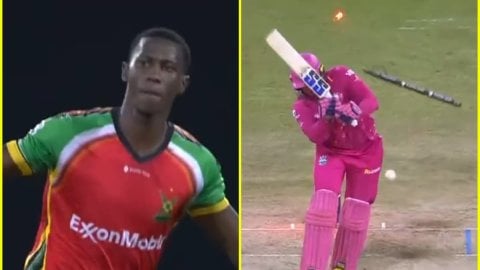 Rassie van der Dussen के उड़ गए तोते, Shamar Joseph ने सनसनाता बॉल डालकर उखाड़ा डंडा; देखें VIDEO