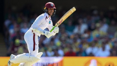 West Indies recall Chanderpaul, Athanaze; add rookie spinner for two-Test series in India