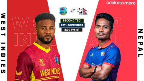 West Indies vs Nepal, 2nd T20I - Who will win today WI vs NEP match?