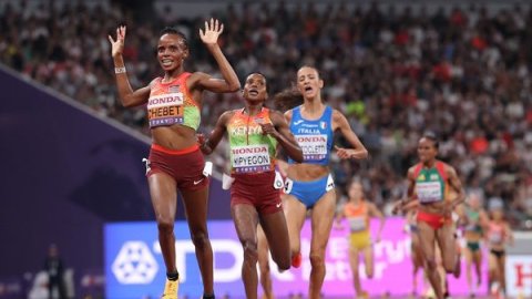 World Athletics C'ships: Chebet wins women's 5000m to complete golden double; Perez does it in race 