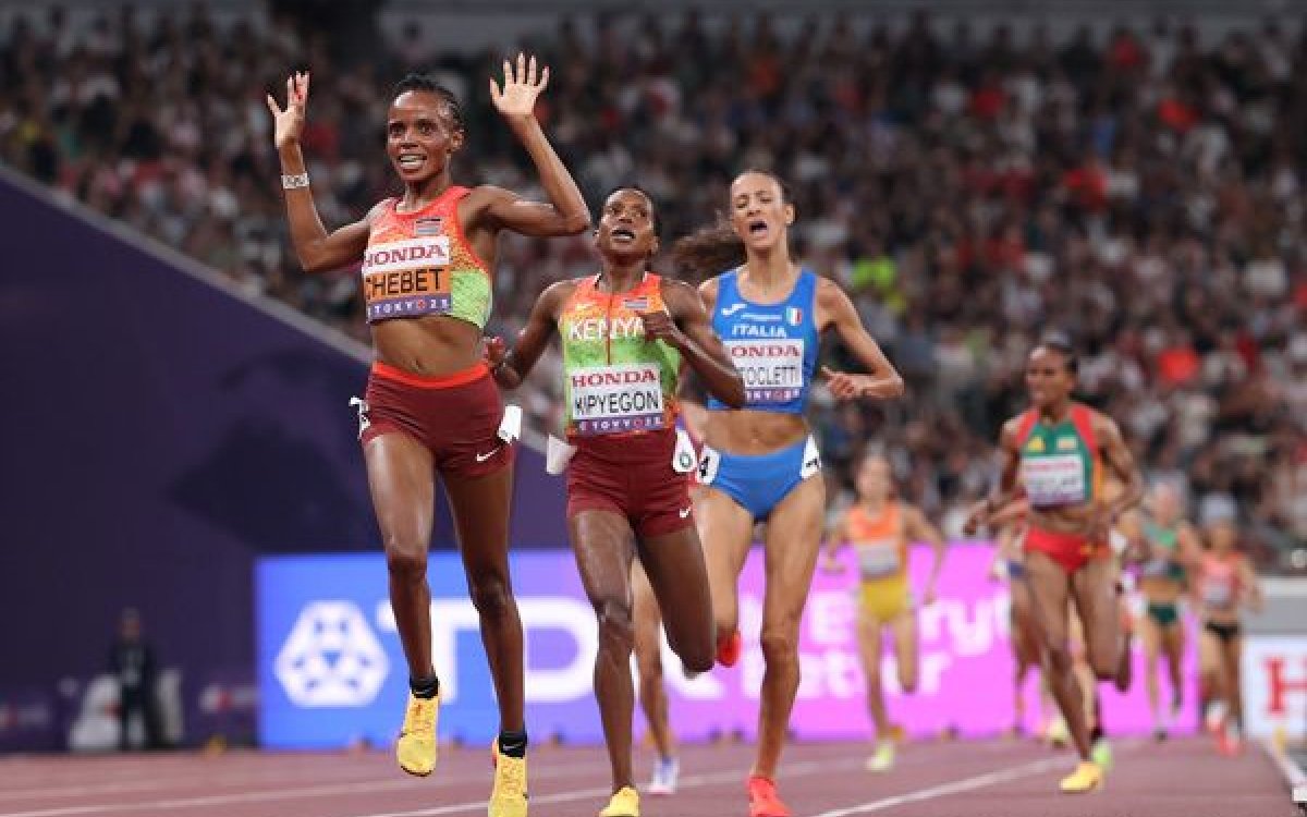 World Athletics C'ships: Chebet Wins Women's 5000m To Complete Golden ...