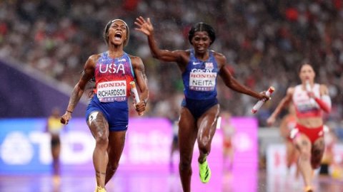 World Athletics C'ships: United States wins three of four relay titles on final day in Tokyo (round-