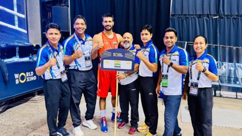 World Boxing C'ships: Lakshya Chahar dominates Iashaish to reach pre-quarters