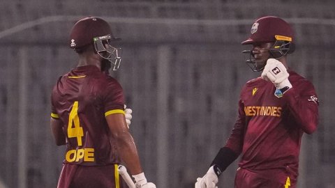 Hosein Holds Nerve In Super Over As West Indies Edge Bangladesh By One Run வங்கதேசத்தை சூப்பர் ஓவரில் வீழ்த்தி வெஸ்ட் இண்டீஸ் த்ரில் வெற்றி!