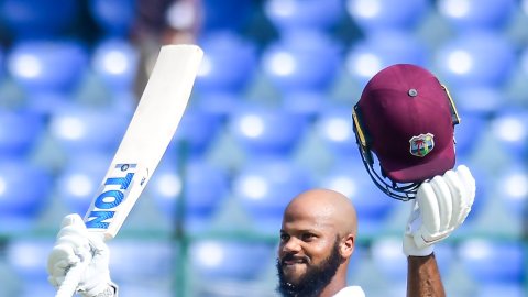 2nd Test: Batting for over 100 overs in second innings was a big plus, says Campbell