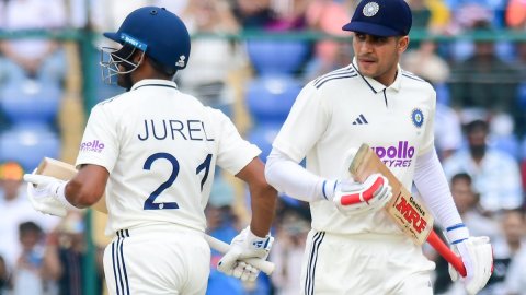 2nd Test: Shubman Gill remains unbeaten on 129 as dominant India declare at 518/5