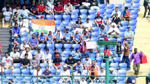 2nd Test: Solid turnout for India-WI clash in New Delhi, more fans expected to come on Sunday