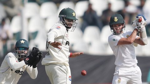 South Africa's Muthusamy and Rabada turn tables on Pakistan with record-laden fightback in on third  2nd Test: South Africa's Muthusamy and Rabada turn tables on Pakistan with record-laden fightback