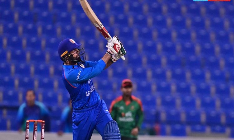 Afghanistan sets a target of 294 runs for Bangladesh with brilliant innings from Ibrahim Zadran and Mohammad Nabi