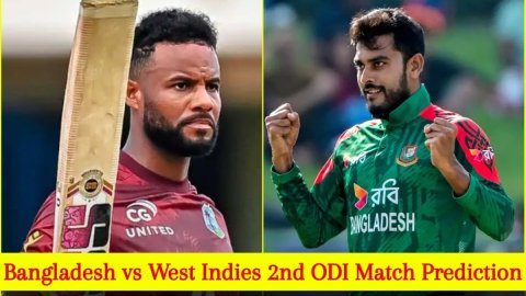BAN vs WI 2nd ODI Match Prediction: बांग्लादेश बनाम वेस्टइंडीज! यहां देखें संभावित XI, पिच रिपोर्ट औ BAN vs WI 2nd ODI Match Prediction: बांग्लादेश बनाम वेस्टइंडीज! यहां देखें संभावित XI, पिच रिपोर्ट औ