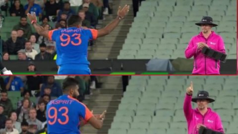 VIDEO: अंपायर का अजीब यू-टर्न! बुमराह की अपील पर पहले बोले ‘नॉट आउट’, फिर अचानक उठा दी उंगली