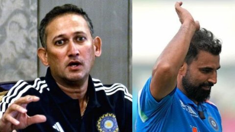 Despite Being Fully Fit Mohammed Shami Left Out Of Australia Tour Ajit Agarkar Big Statement முகமது ஷமியை தேர்வு செய்யாதது ஏன்? - அஜித் அகர்கர் விளக்கம்!