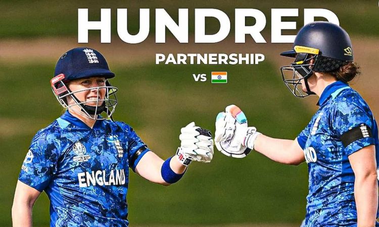 England captain Heather Knight smashes a century sets a target of 289 runs for India