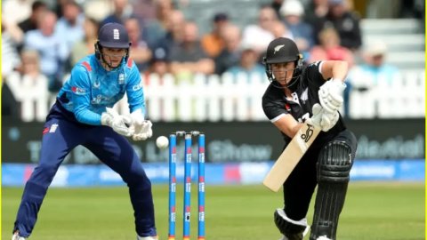 EN-W vs NZ-W Match Prediction, ICC Women's World Cup 2025: इंग्लैंड बनाम न्यूजीलैंड! यहां देखें संभा EN-W vs NZ-W Match Prediction, ICC Women's World Cup 2025: इंग्लैंड बनाम न्यूजीलैंड! यहां देखें संभा