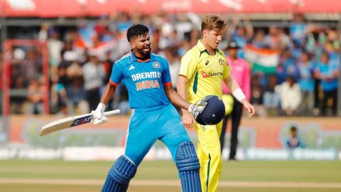 IND-A vs AUS-A: अय्यर, प्रियांश के शतक और निशांत सिंधु की तूफानी गेंदबाजी, भारत ने पहले वनडे में ऑस्
