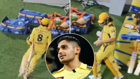 'जड्डू को बोल एक्टिंग करने के लिए..', तुषार देशपांडे ने किया धोनी के शरारती प्लान का खुलासा