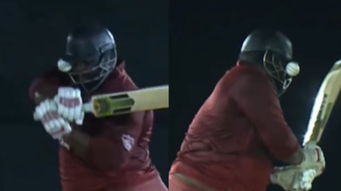 VIDEO: वेस्टइंडीज के इस खिलाड़ी के साथ होने से टली बड़ी अनहोनी, हेलमेट के अंदर घुसी गेंद तो उड़ गए स