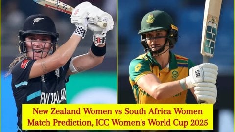NZ-W vs SA-W Match Prediction, ICC Women's World Cup 2025: न्यूजीलैंड बनाम साउथ अफ्रीका! यहां देखें 