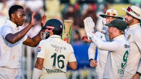 2nd Test: साउथ अफ्रीका के खिलाफ पहले दिन पाकिस्तान का स्कोर 5 विकेट पर 259, मसूद और शफीक ने जड़े अर्