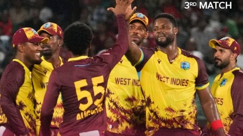 WI vs BAN: रॉस्टन चेज़ और ऑगस्टे की जोड़ी ने किया कमाल, वेस्टइंडीज ने बांग्लादेश को 5 विकेट से हराकर WI vs BAN: रॉस्टन चेज़ और ऑगस्टे की जोड़ी ने किया कमाल, वेस्टइंडीज ने बांग्लादेश को 5 विकेट से हराकर