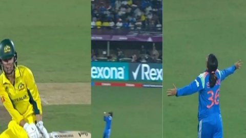 स्नेह राणा ने हवा में लपका हैरतअंगेज कैच, आस्ट्रेलिया की बल्लेबाज लिचफील्ड भी रह गई हैरान; देखें VID