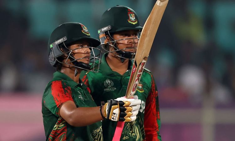 Sobhana Mostary unbeaten half century helps Bangladesh set a target of 199 runs for Australia