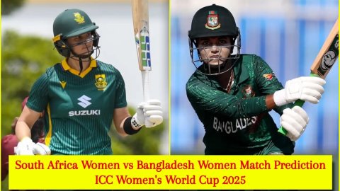 SA-W vs BAN-W Match Prediction, ICC Women's World Cup 2025: साउथ अफ्रीका बनाम बांग्लादेश! यहां देखें