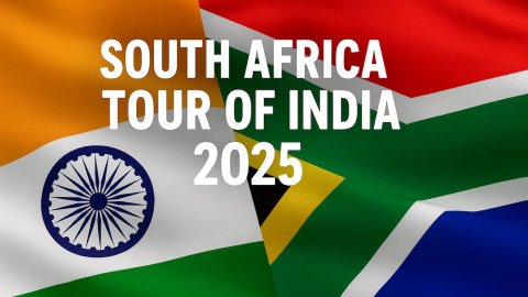 South Africa tour of India 2025 Schedule
